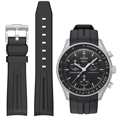 omega swatch watch strap|omega swatch replacement strap.